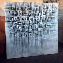 90 x 90 acrylic on canvas