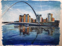 16x12” acrylic on paper