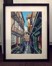 12 x 16” acrylic on paper 