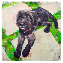 12 x 12 Acrylic on Paper