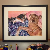 12 x 16 Acrylic on Paper