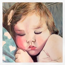 12 x 12 Acrylic on Paper