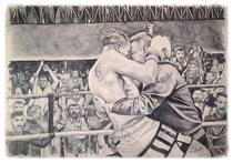 A3 Graphite pencil on Bristol board paper