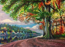 12 x 16 Acrylic on paper