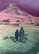 16x12” acrylic on paper