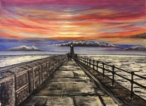 12 x 16 acrylic on paper 