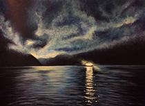 12 x 16 acrylic on paper 